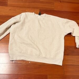 Wild Fable Men's Off-White Crewneck Sweater